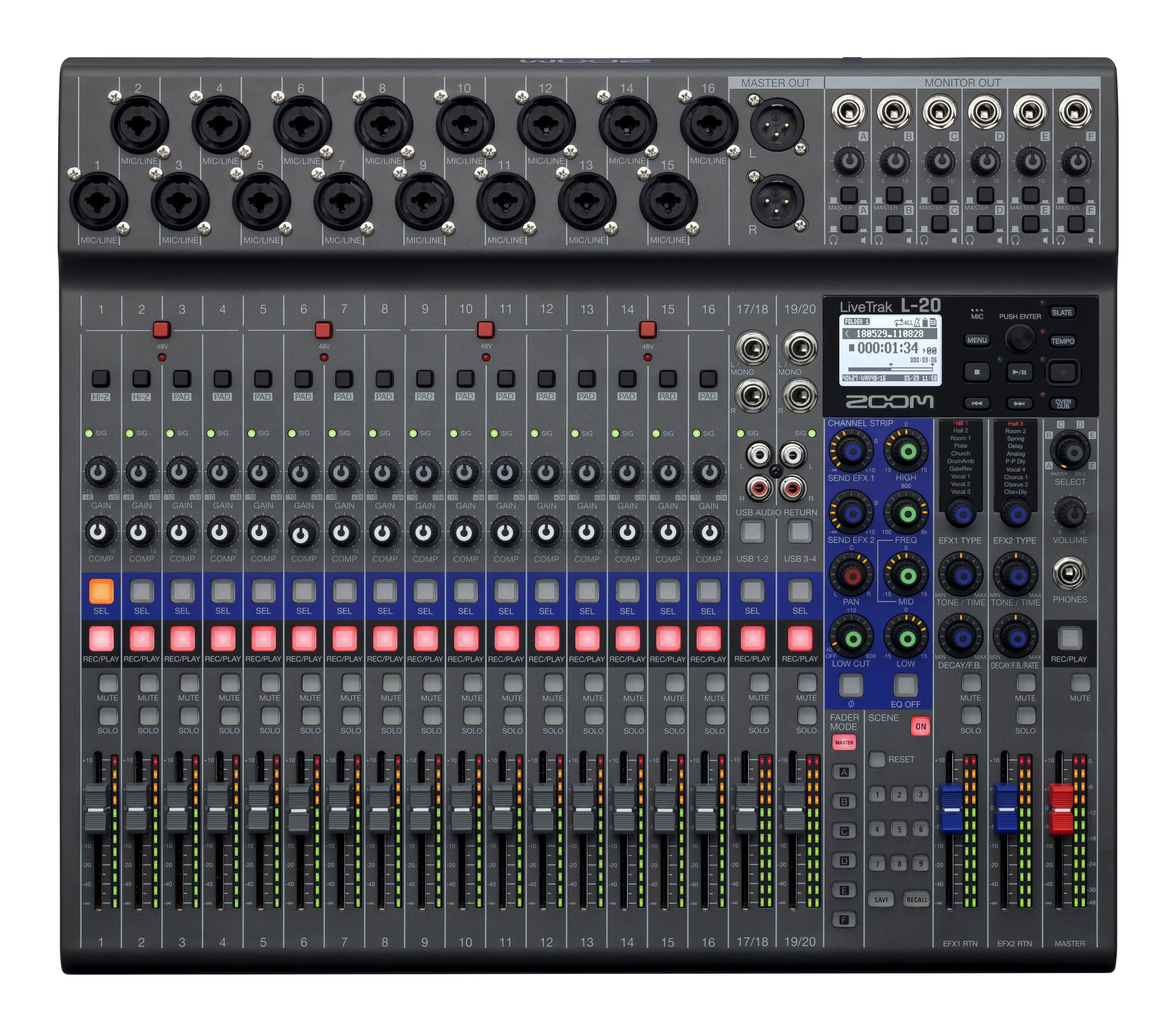Zoom LiveTrak L-20
