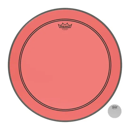 Remo 22" Powerstroke 3 Colortone Red