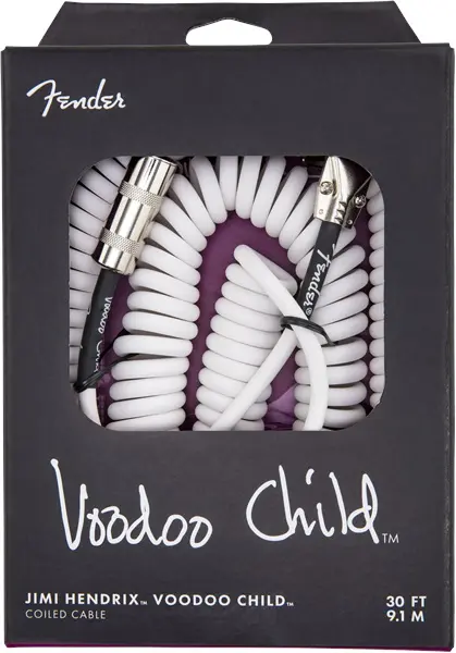 Fender Voodoo Child Cable 30' White