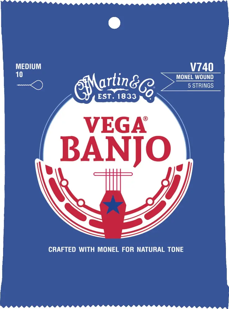 Martin Vega Banjo Medium Monel