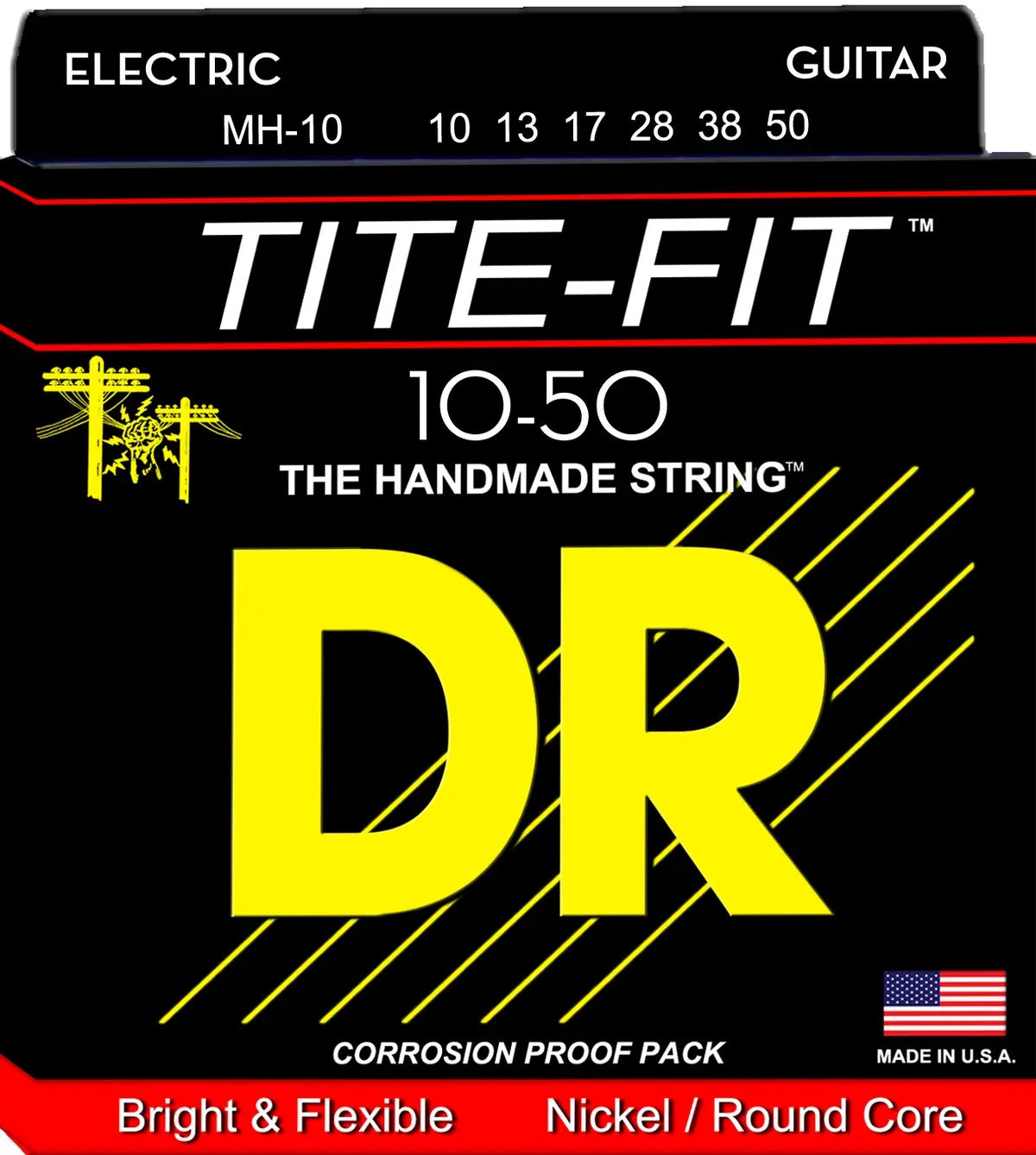 DR Strings Tite-Fit 10/50