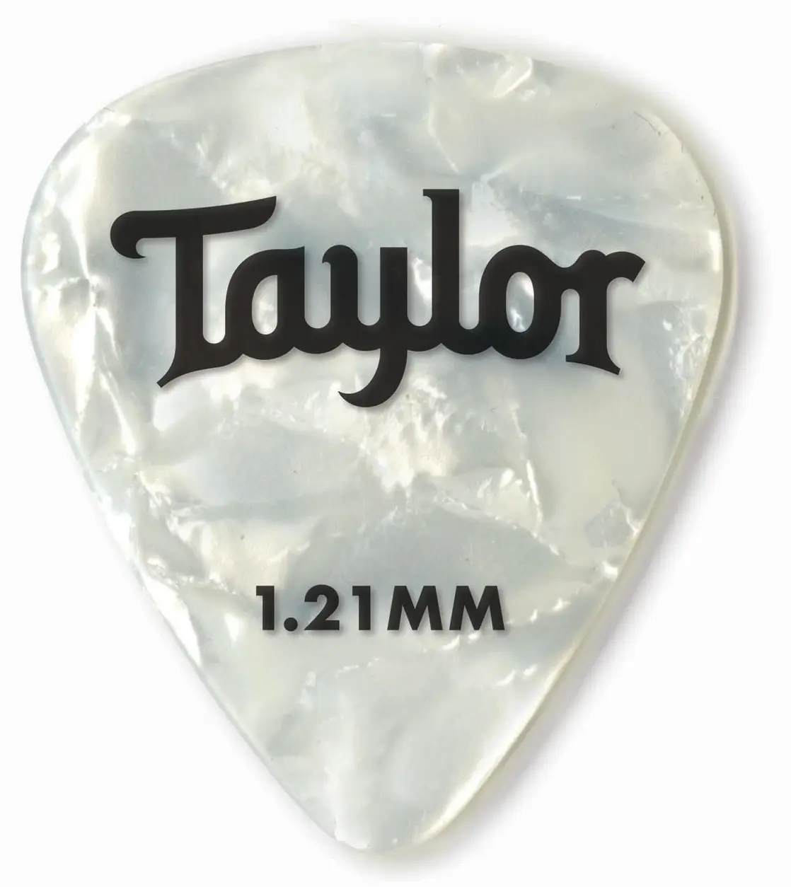 Taylor Celluloid Picks 1.21 White Pearl