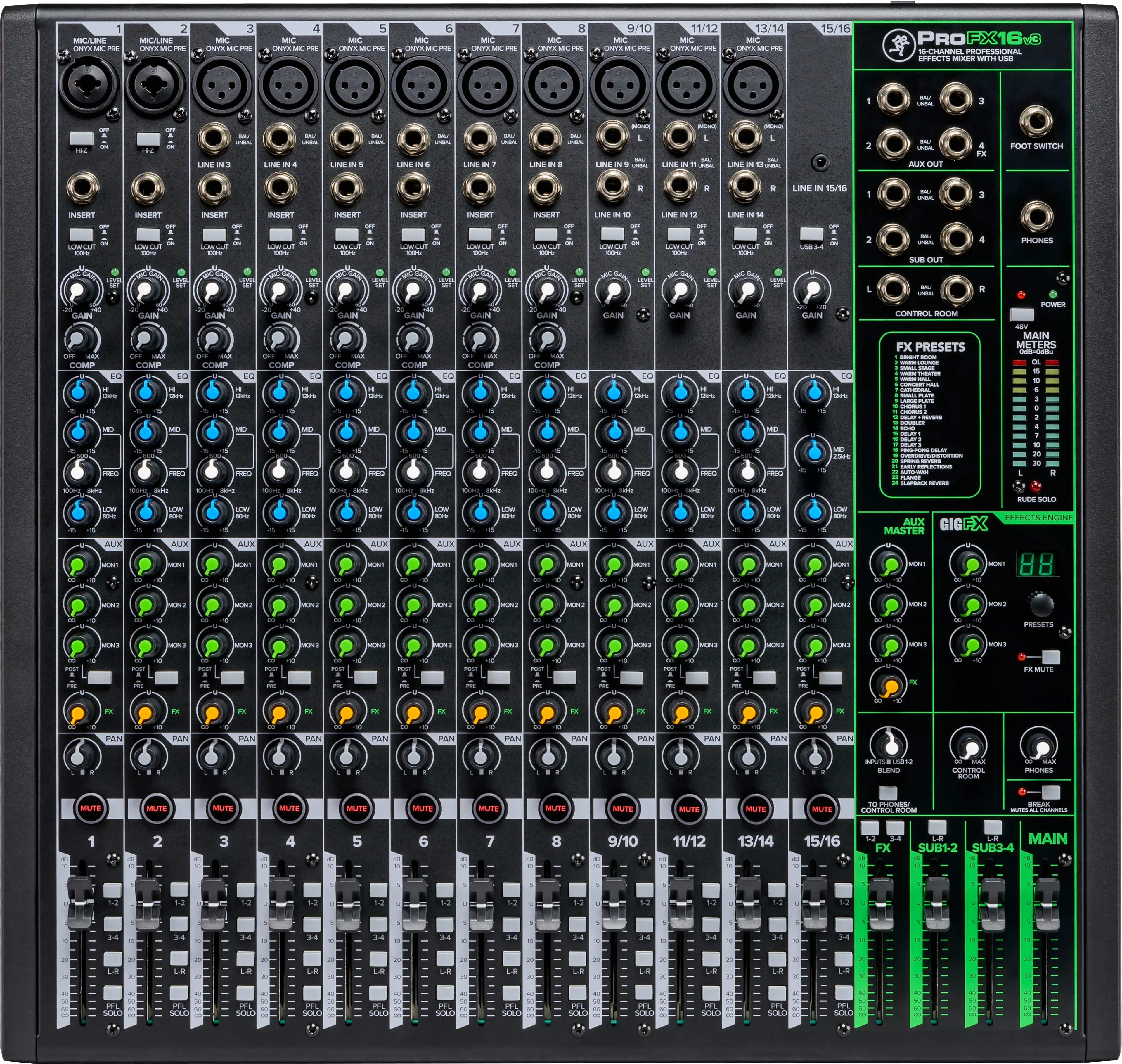 Mackie ProFX16v3