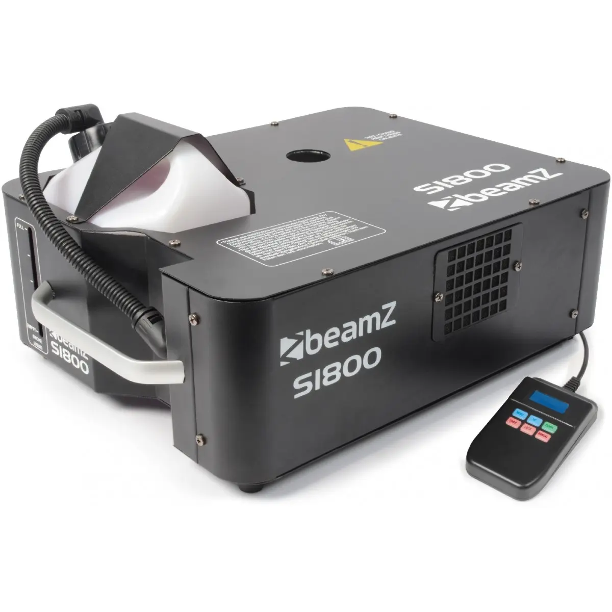 Dvoupásmový parostroj Beamz S1800 DMX, 1800 W, 425 m²/min