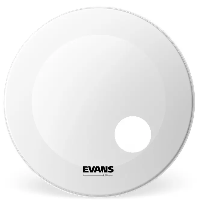 Evans 22" EQ3 Resonant Coated White