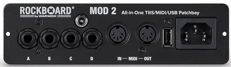 Rockboard MOD 2 V2 All-in-One TRS Midi & USB Patchbay
