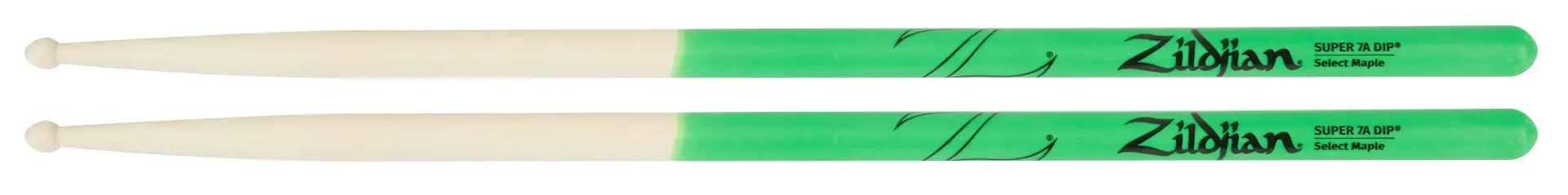 Zildjian Super 7A Maple Green Dip