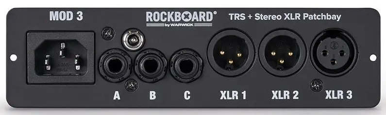 Rockboard MOD 3 V2 All-in-One TRS & XLR Patchbay for Vocalists & Acous
