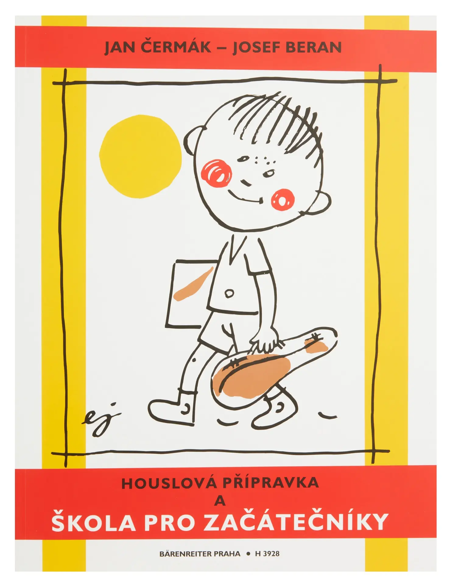 Houslová přípravka a škola pro začátečníky - Jan Čermák, Josef Beran