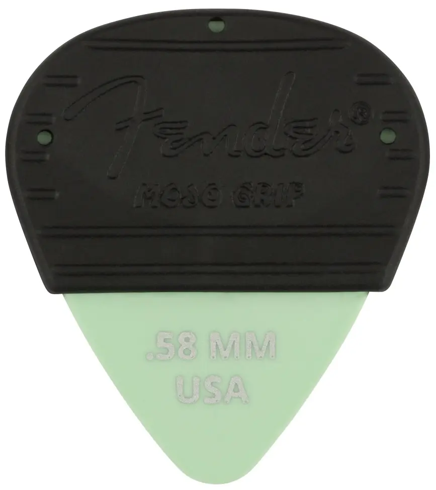 Fender Mojo Grip Picks Delrin .58