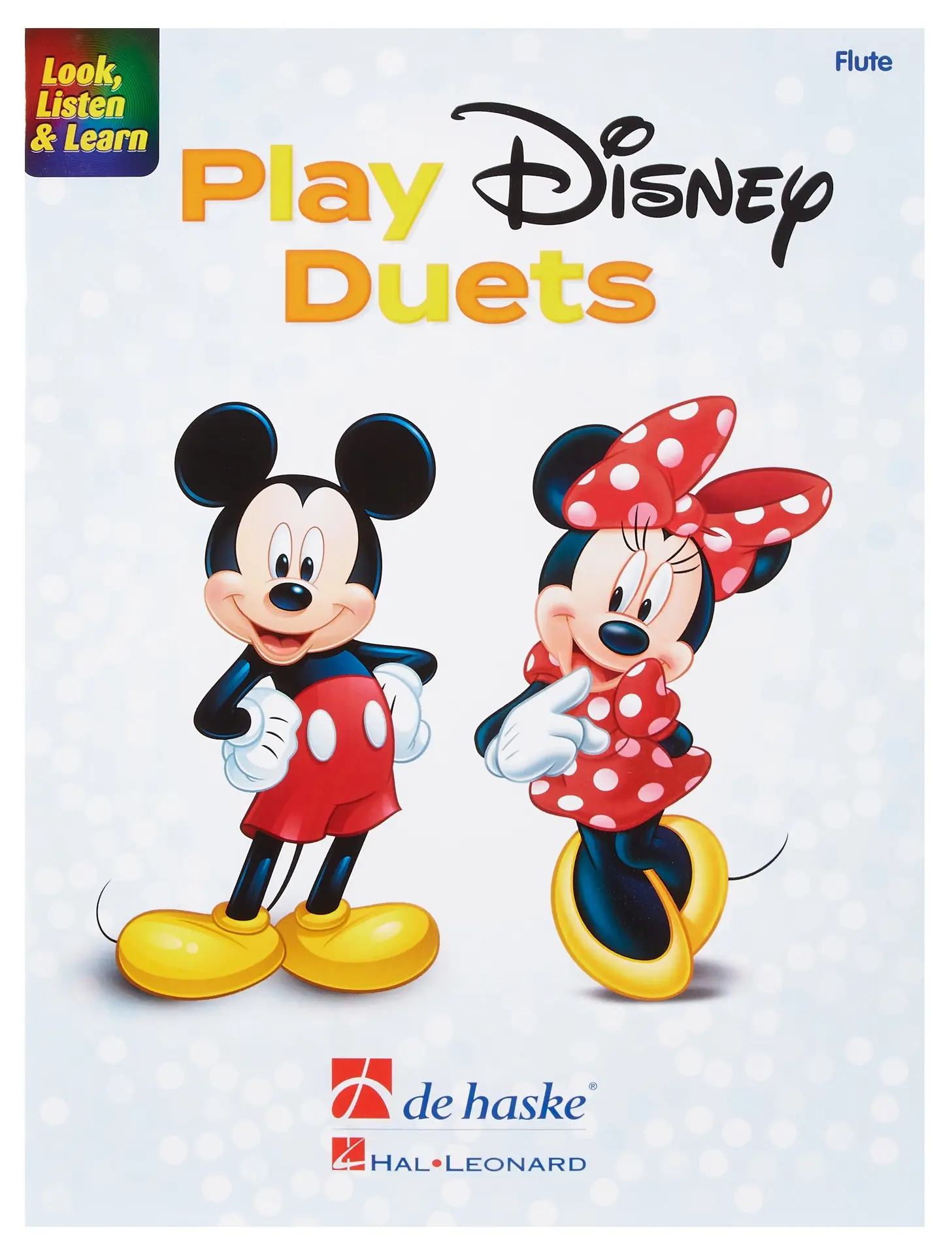 MS Look Listen & Learn Play Disney Duets Flute