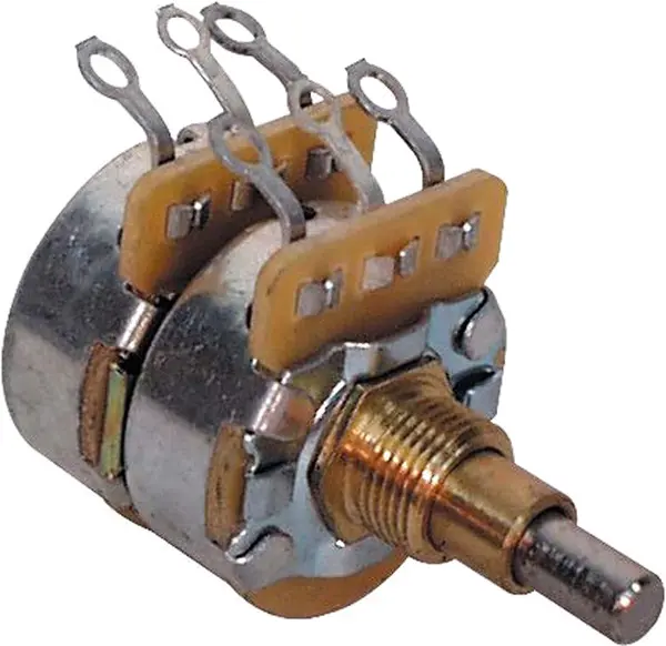 Fender Concentric 250K-500K Solid Shaft Potentiometer Volume and Tone