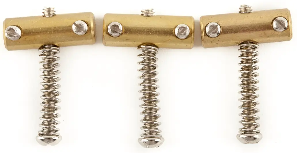 Fender American Vintage Telecaster Compensated Bridge Saddles Brass