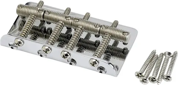 Fender Pure Vintage Bass Bridge Assembly Nickel/Chrome