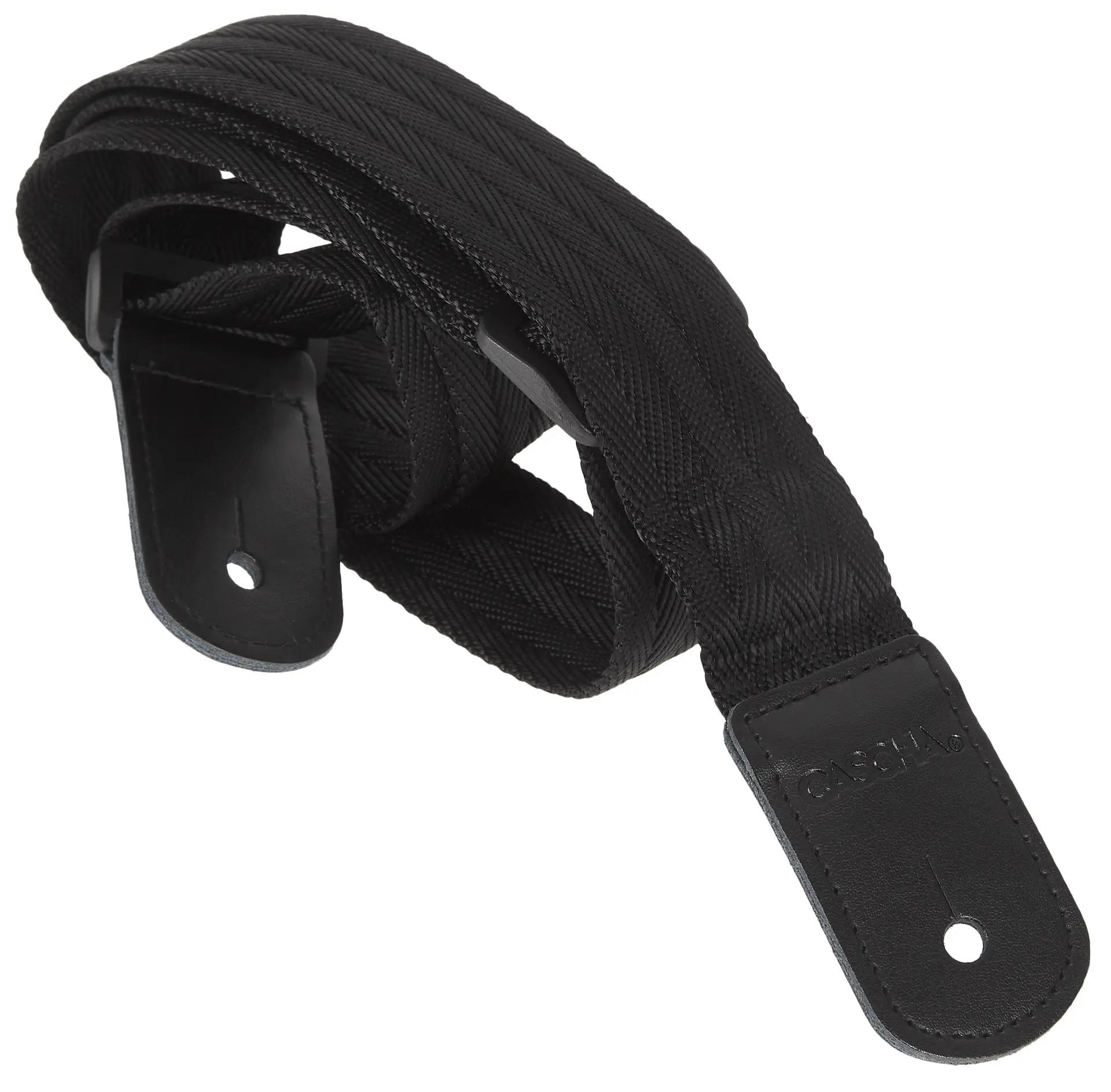 Cascha Ukulele Strap Nylon Black