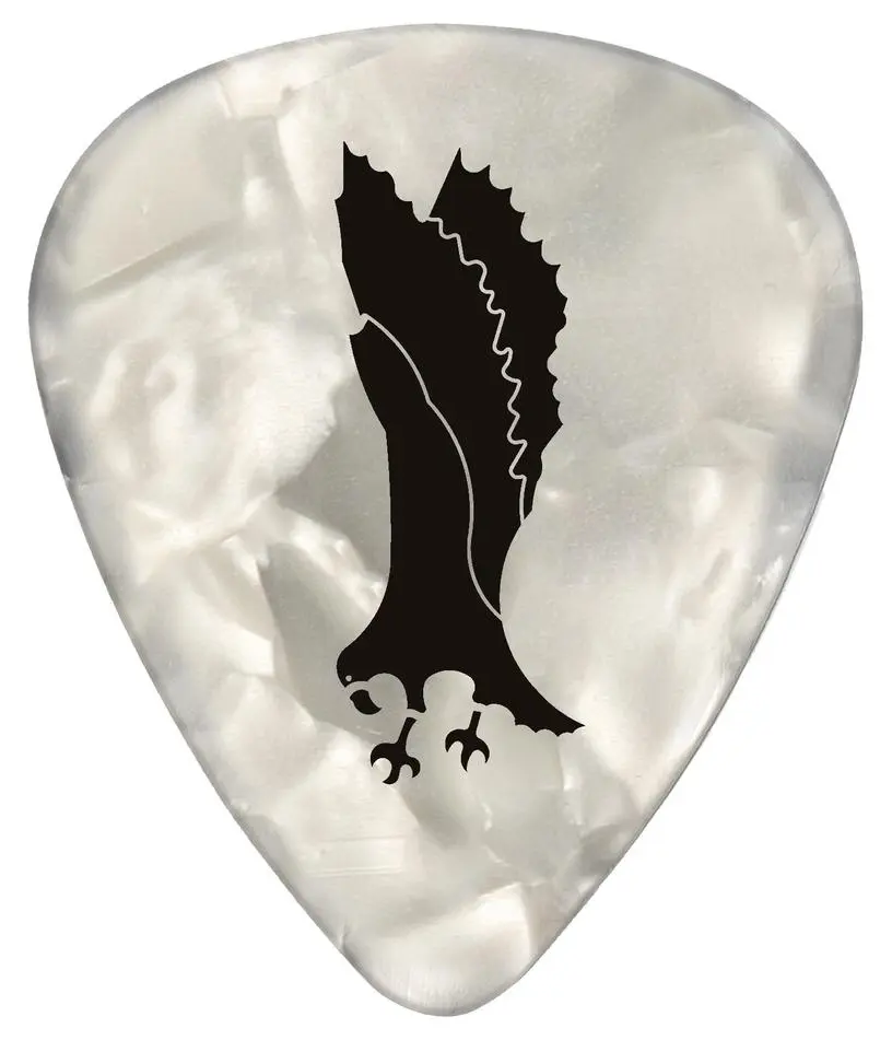 PRS Celluloid Picks White Pearloid Medium