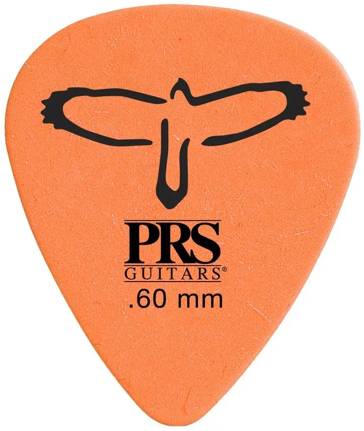 PRS Delrin Picks Orange 0.60 mm