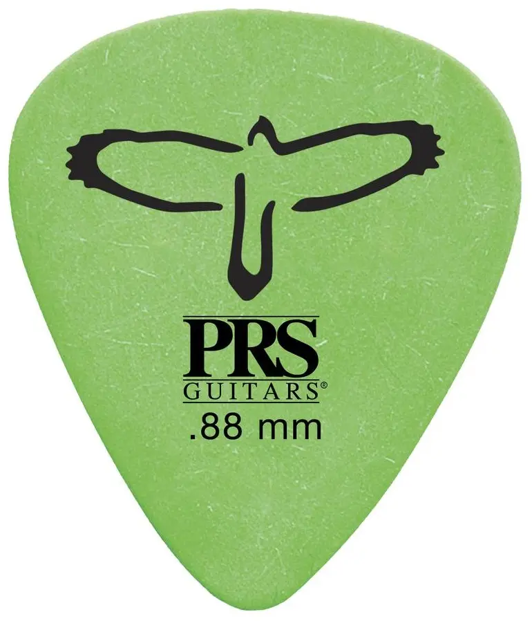 PRS Delrin Picks Green 0.88 mm