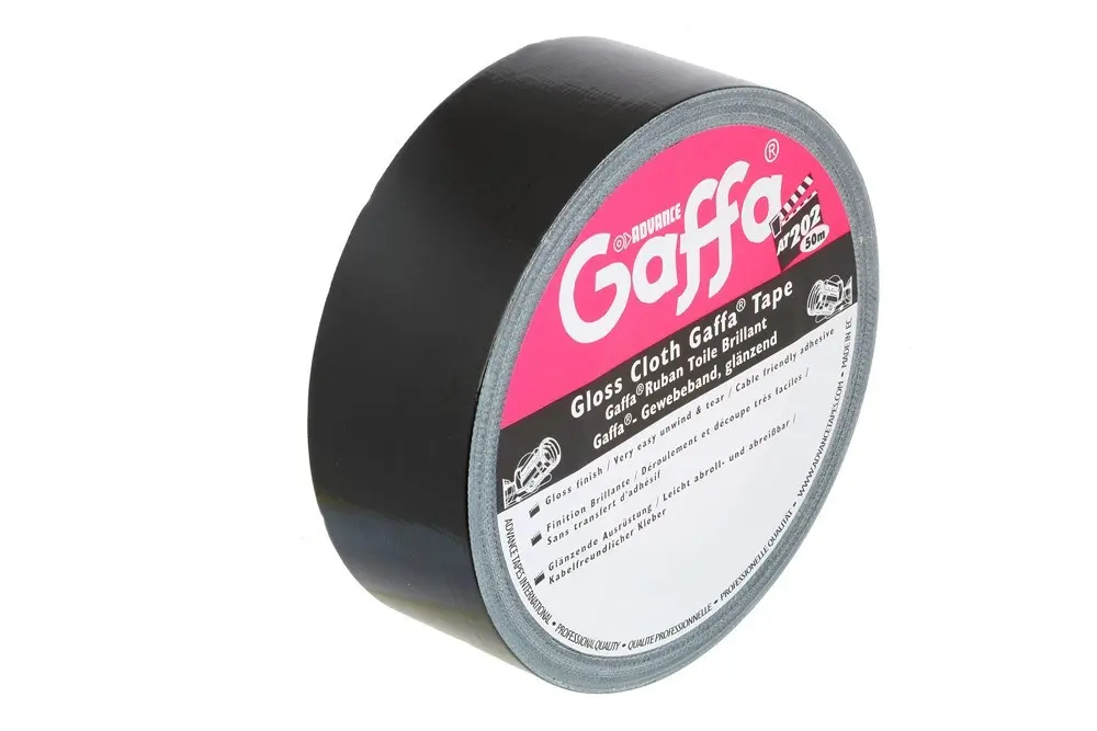 Advance Tapes Gaffa AT202 Black 50 m