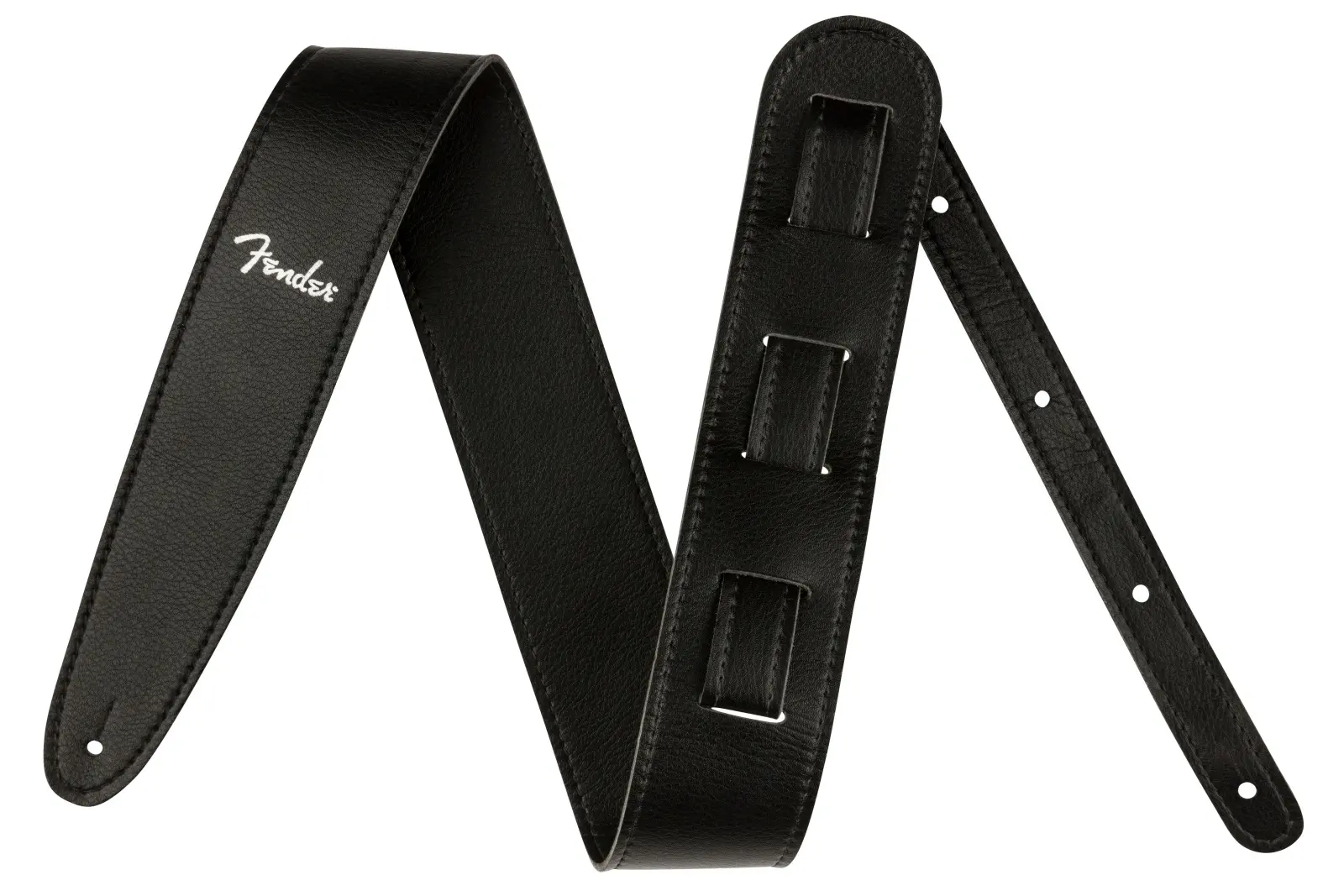 Fender Vegan Leather Strap Black 2.5"