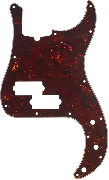 Fender Pickguard Precision Bass 13-Hole Mount with Truss Rod Notch Tor