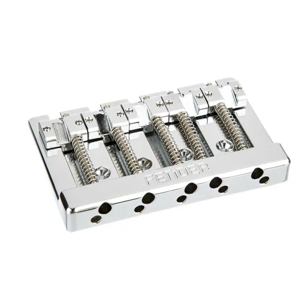 Fender HiMass 5-String Bass Wide Bridge Assembly With Zinc Saddles Chr