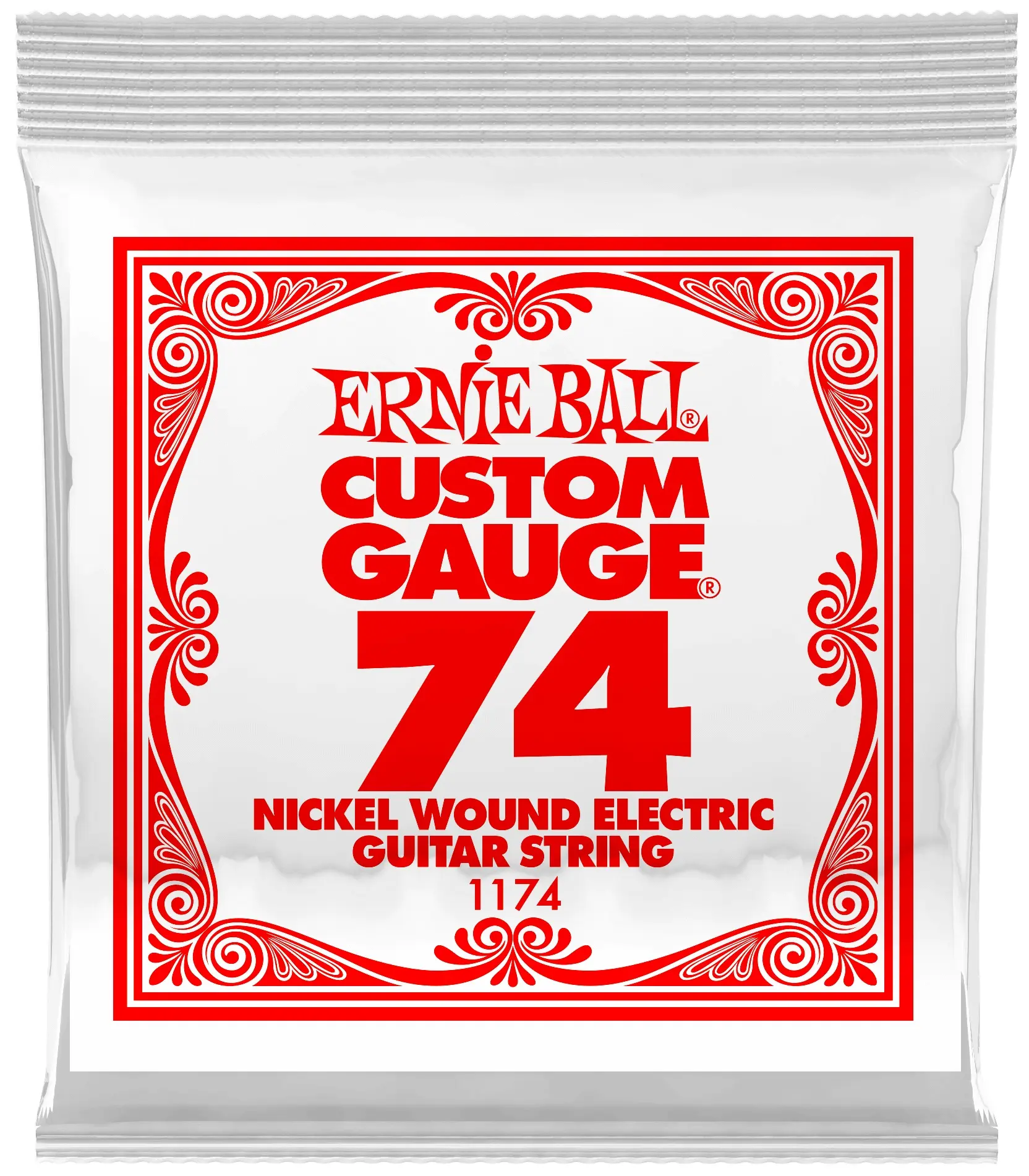 Ernie Ball 1174 Nickel Wound Single .074