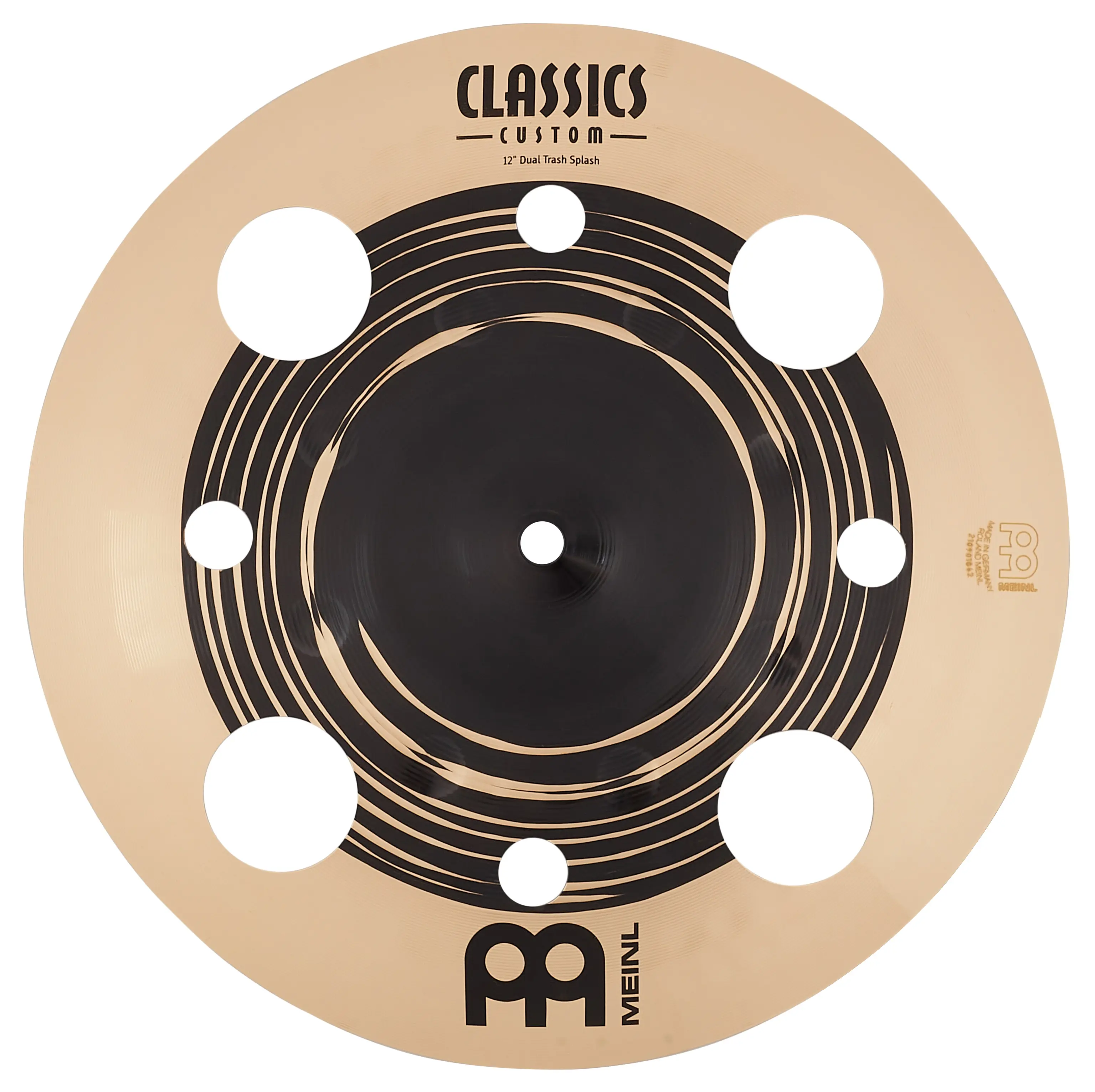 Meinl 12" Classics Custom Dual Trash Splash