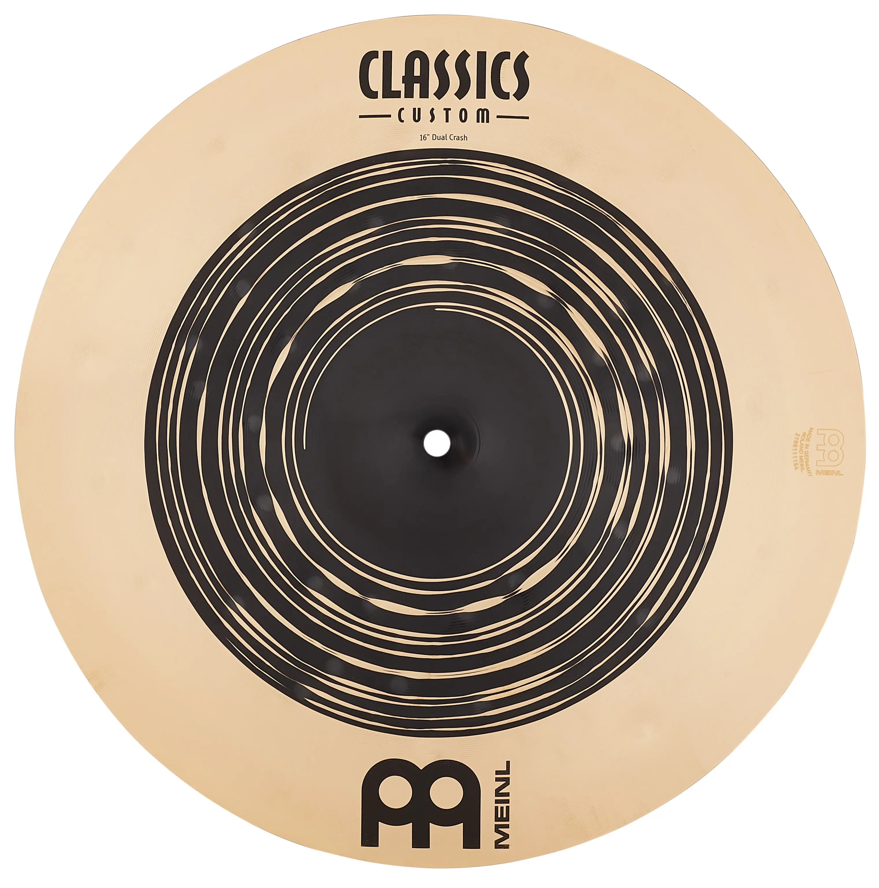 Meinl 16" Classics Custom Dual Crash