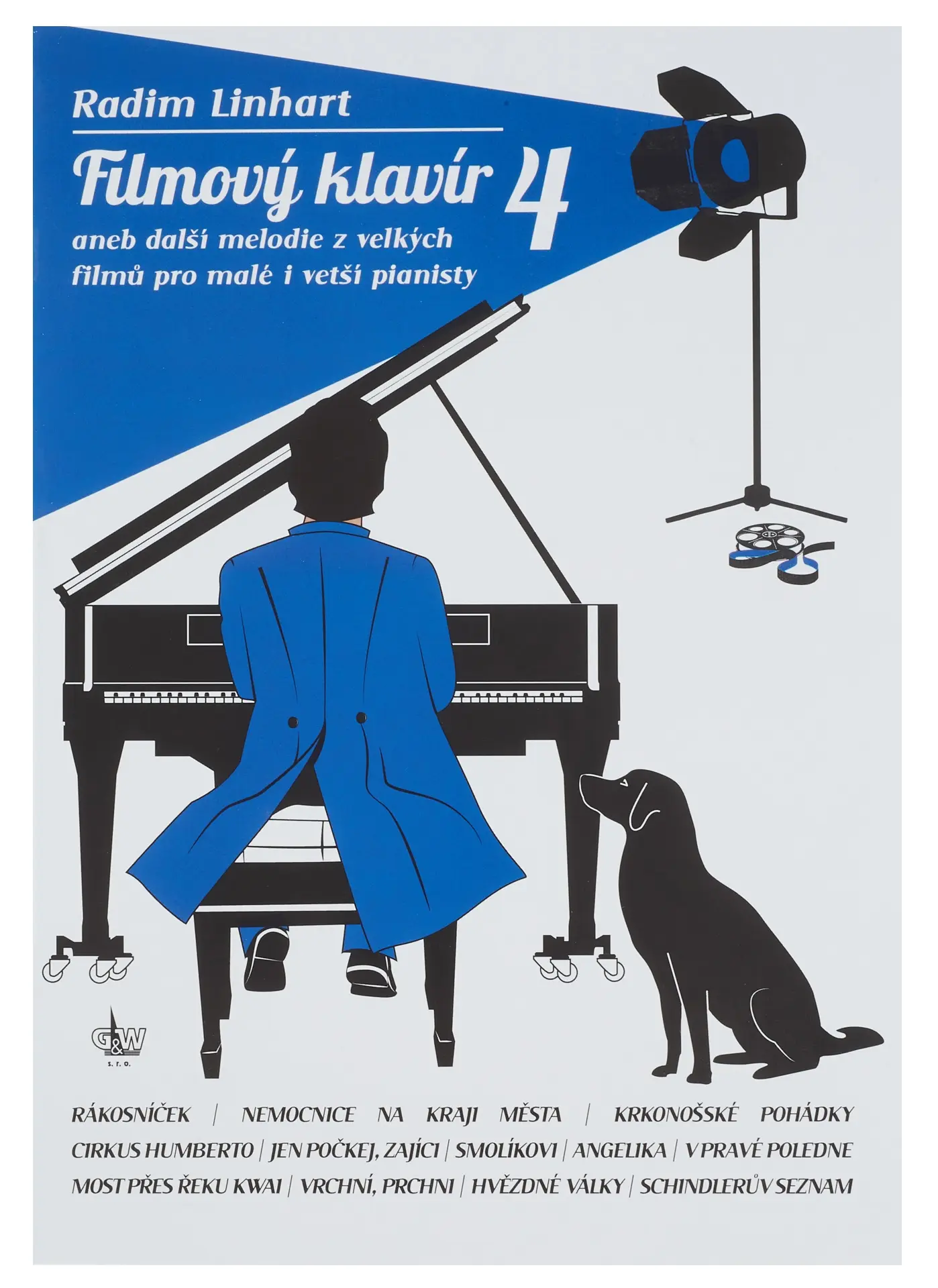 Filmový klavír 4 aneb další melodie z vellkých filmů pro malé i větší pianisty - Radim Linhart