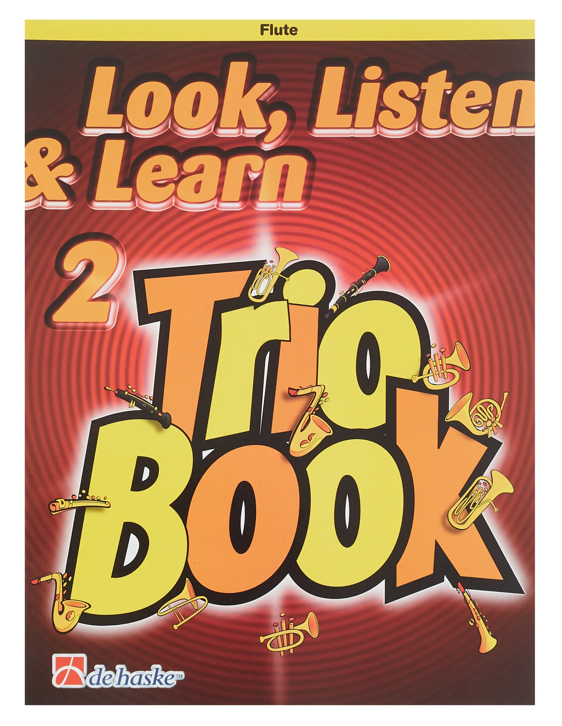 MS Look Listen & Learn 2 Trio Book flute