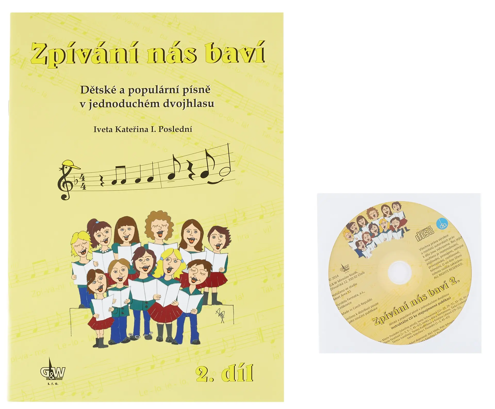 Zpívání nás baví 2 + CD