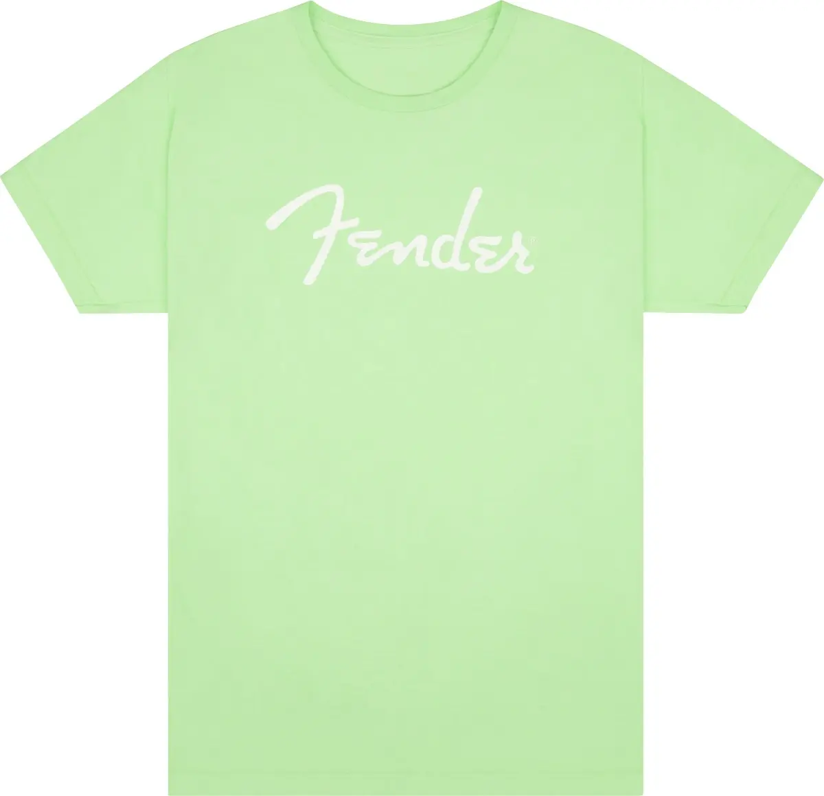 Fender Spaghetti Logo T-Shirt Surf Green L
