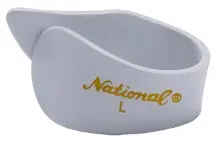 D'Addario National Celluloid Thumb Picks Large White 4 pack