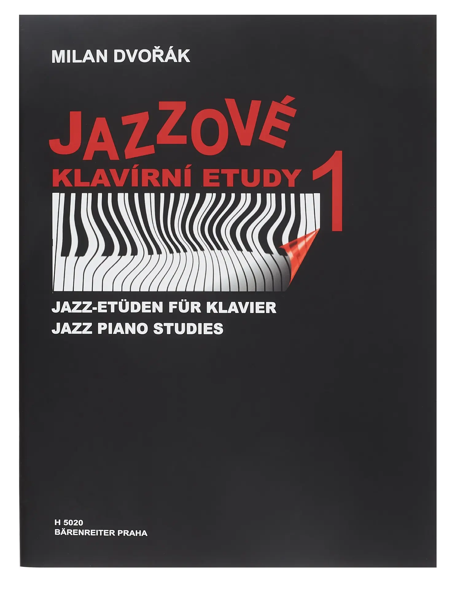 Jazzové klavírní etudy 1 - Milan Dvořák