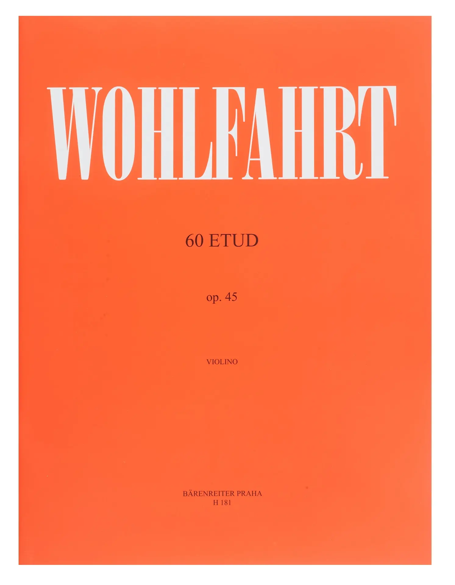 60 etud op. 45 - Wohlfahrt Franz