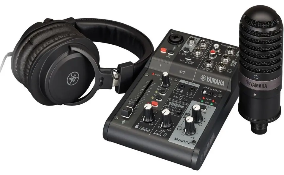 Yamaha AG03 MK2 BK LSPK