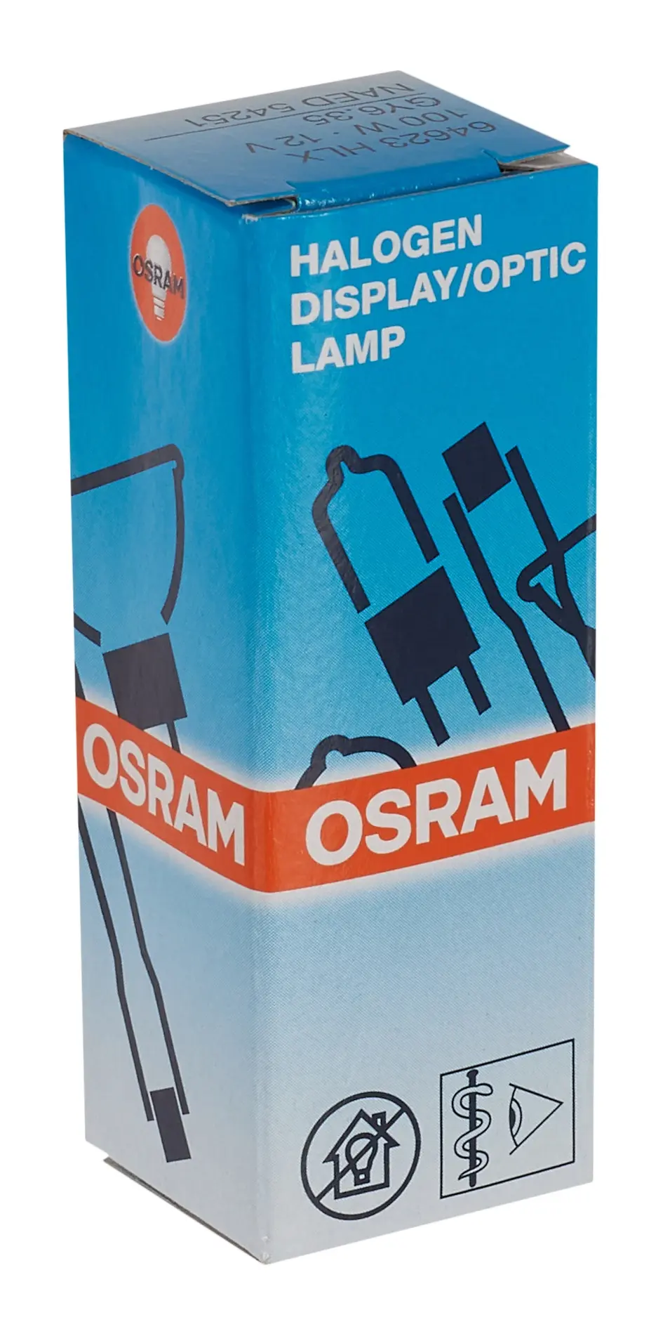 OSRAM 64623 HLX 100W 12V GY6.35