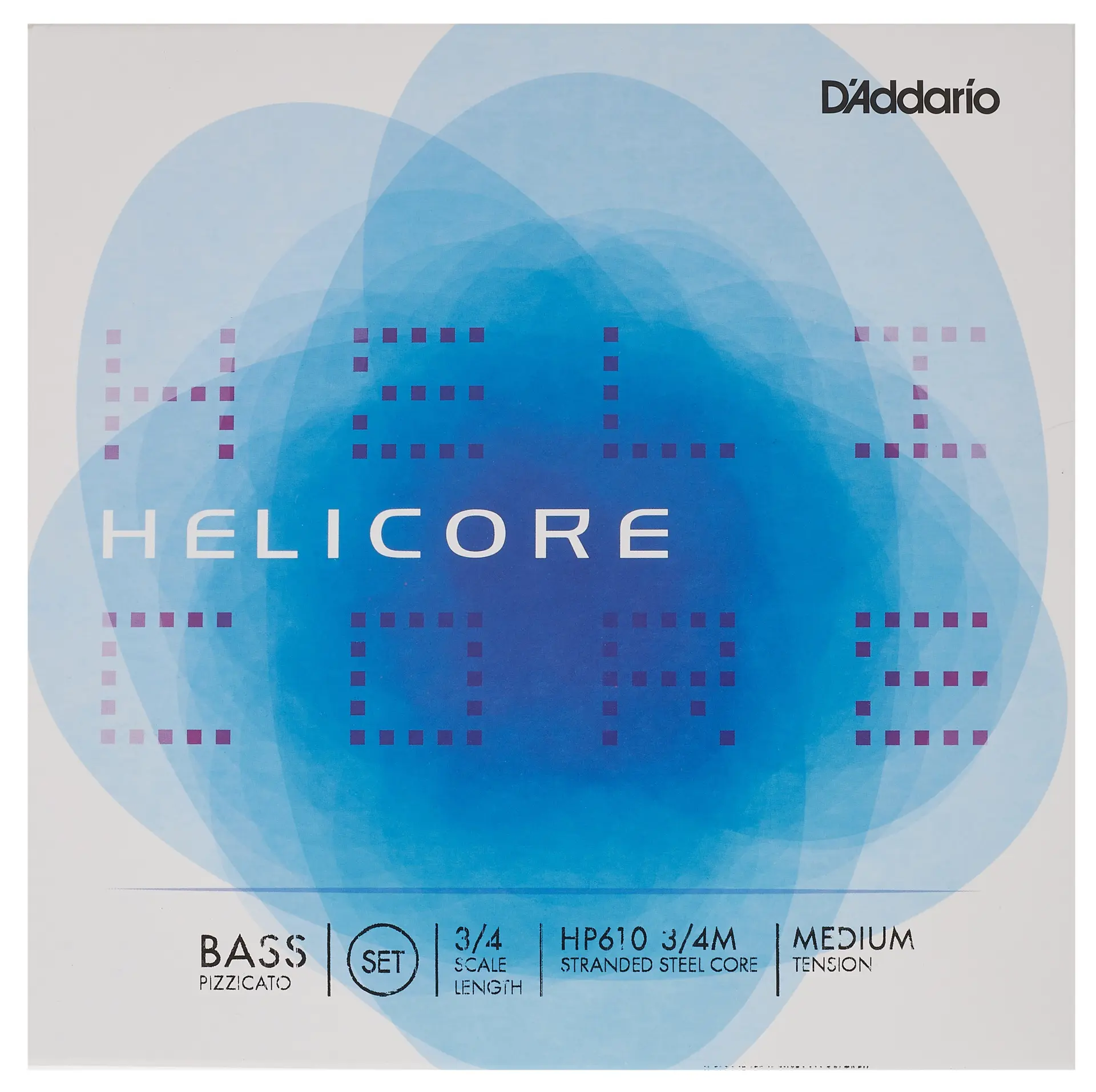 D'Addario Helicore Pizzicato cbs 3/4 M