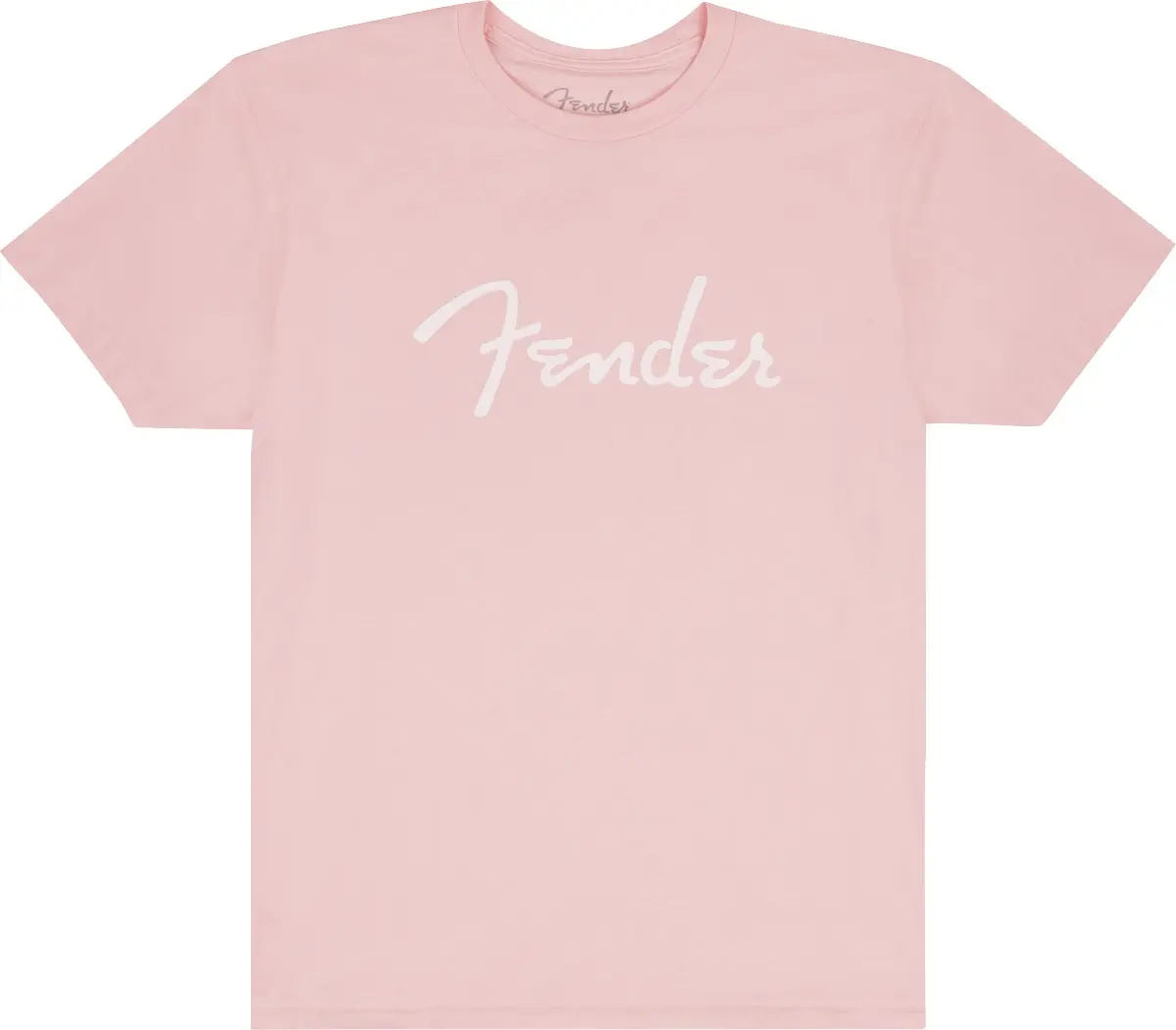 Fender Spaghetti Logo T-Shirt Shell Pink XXL