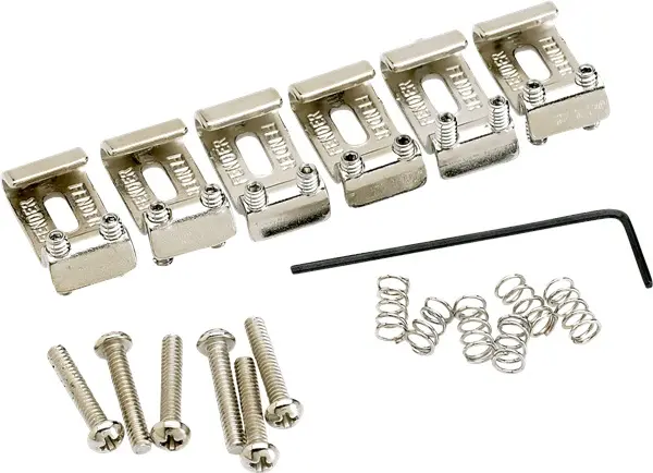 Fender American Vintage Stratocaster Bridge Saddles Nickel