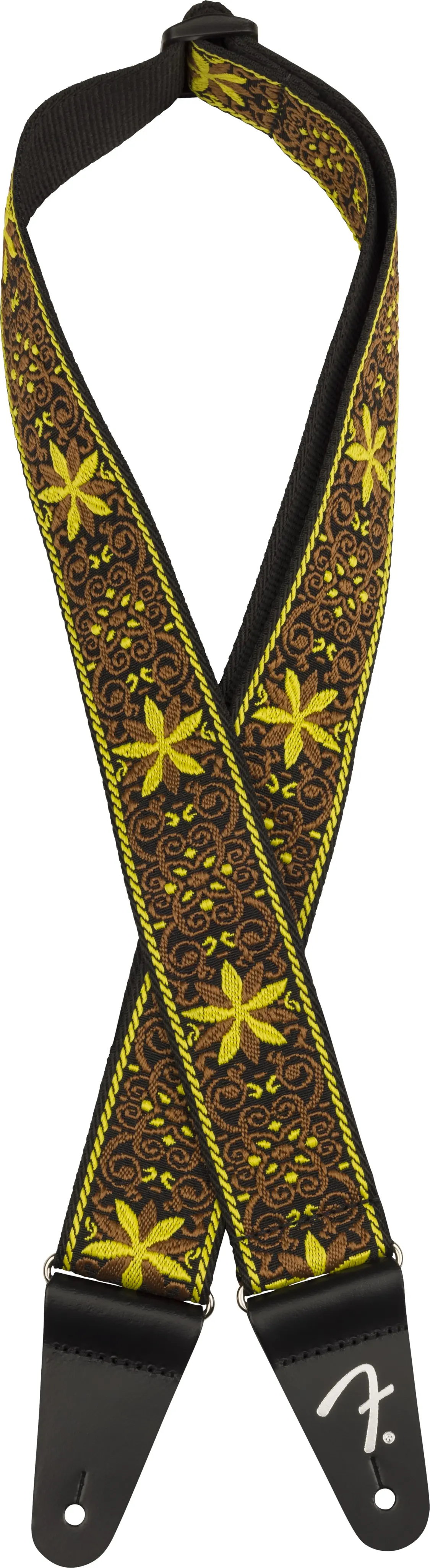 Fender Pasadena Woven Strap Yellow Wallflower 2"