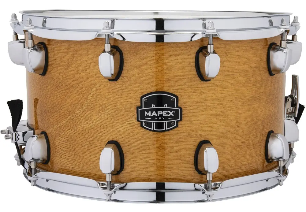 Mapex 14" x 8" MPX Maple/Poplar Hybrid Shell Gloss Natural Snare Drum