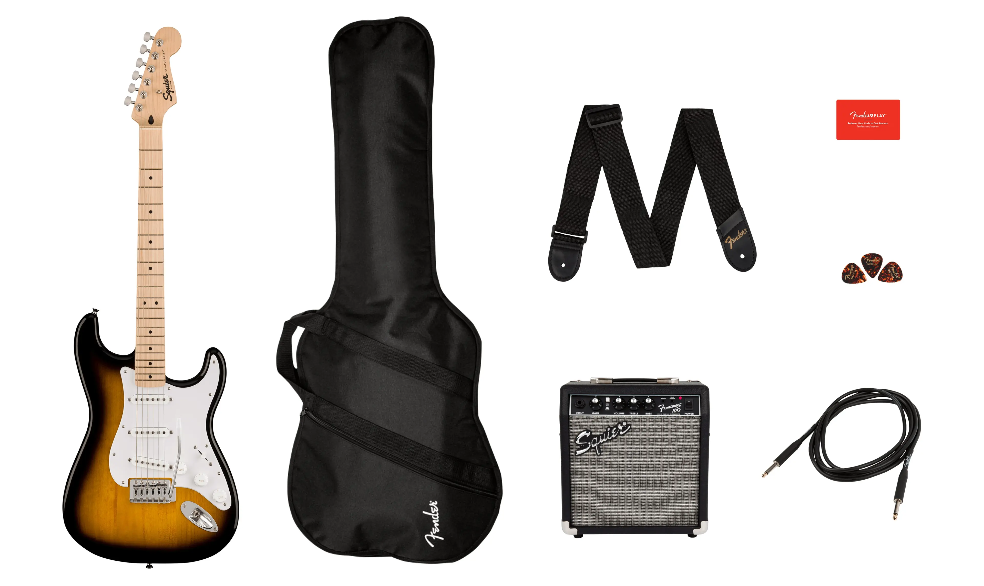 Fender Squier Sonic Stratocaster Pack 2TS 10G