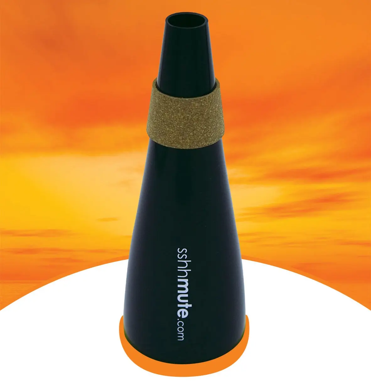 Bremner Music Practice Black/Orange Trumpet