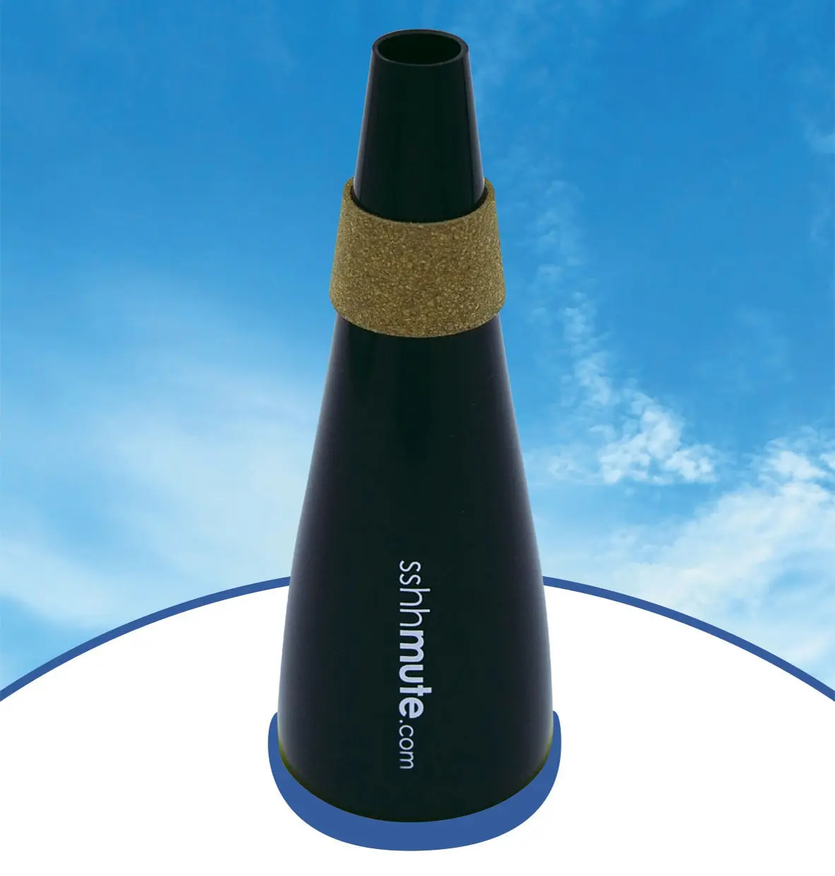 Bremner Music Practice Black/Blue Trumpet