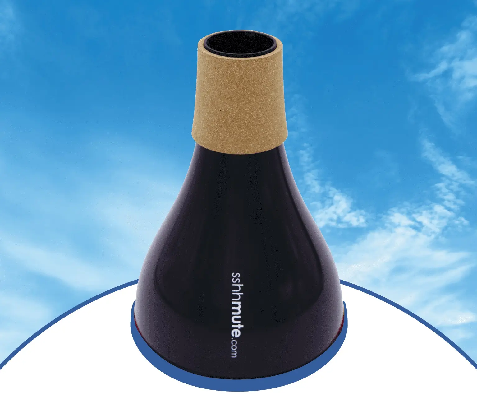 Bremner Music Practice Black/Blue Trombone