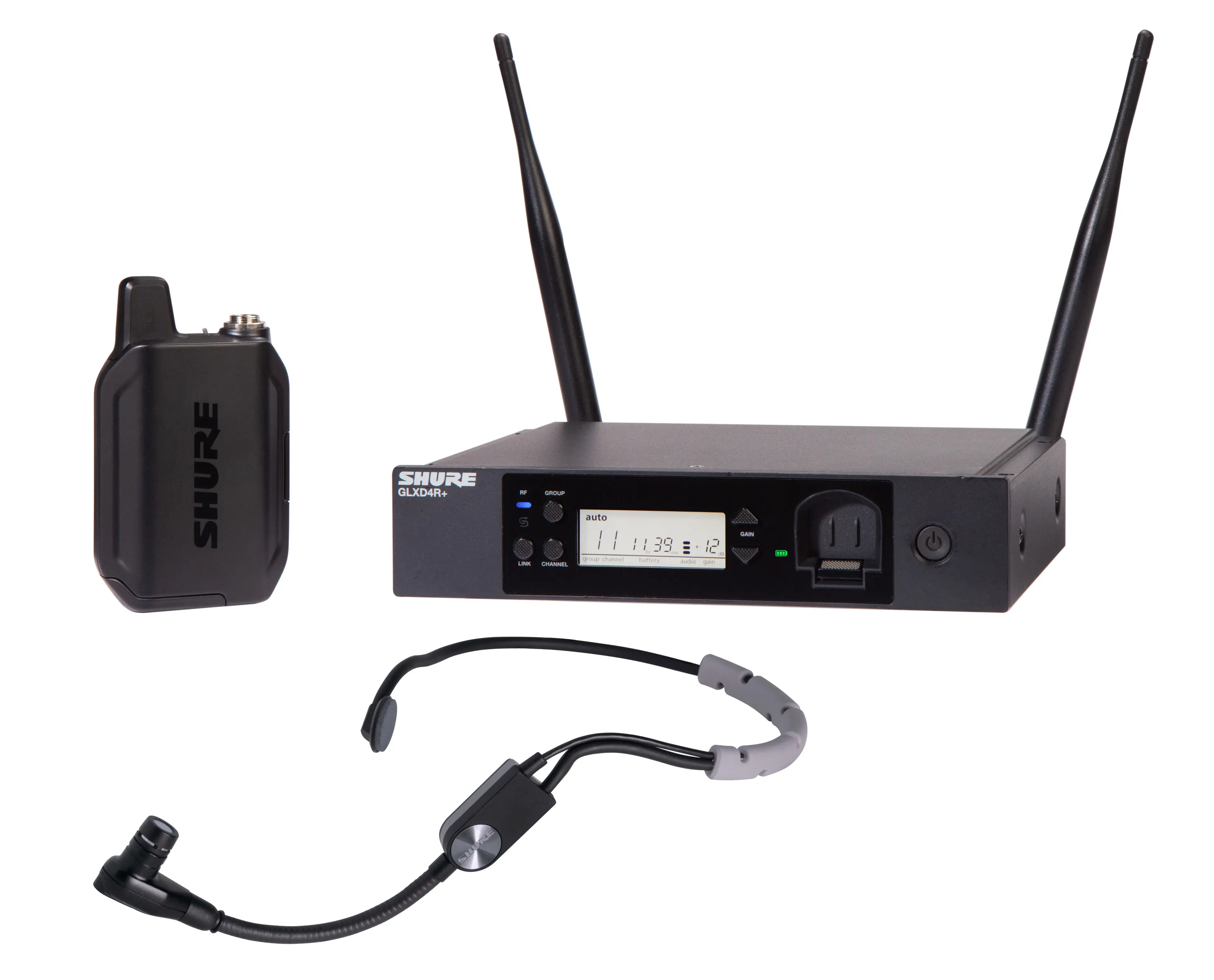 Shure GLXD14R+ Headset System W/SM35