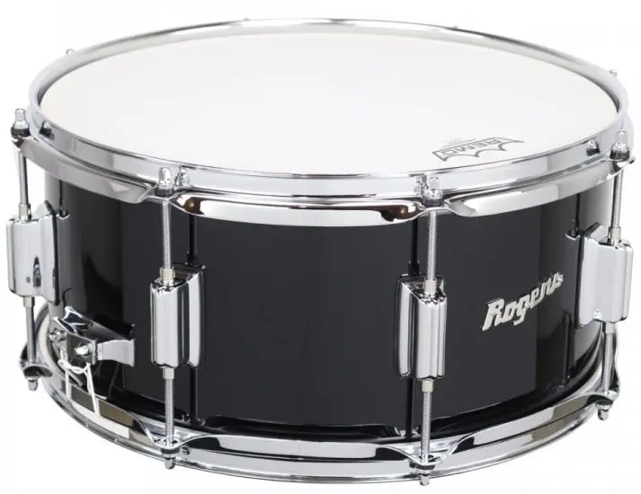 Rogers 14" x 6,5" PowerTone Piano Black Gloss