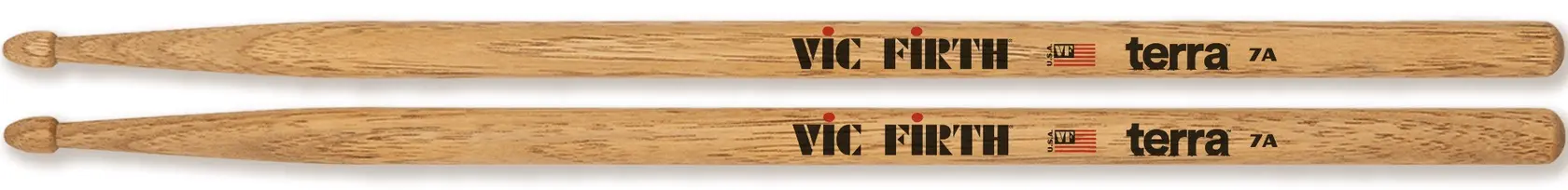 Vic Firth 7AT American Classic Terra Series Drumsticks Wood Tip